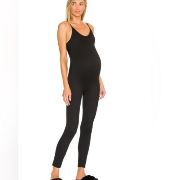 Bumpsuit The Kate Lucy Black Maternity Pants Jumpsuit XS Unitard - Picture 3 of 10